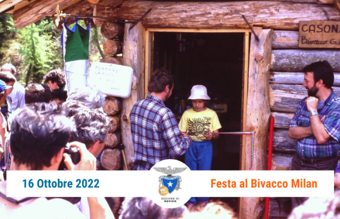 Festa al Bivacco Milan CAI Rovigo