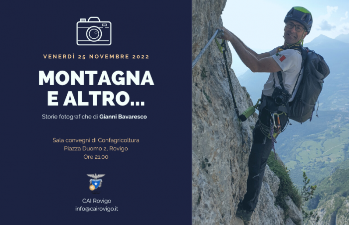La montagna e altro con Gianni Bavaresco
