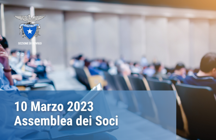 Copertina assemblea dei Soci 2023