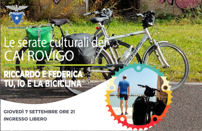 Serate culturali CAi Rovigo - Io te e la biciclina.