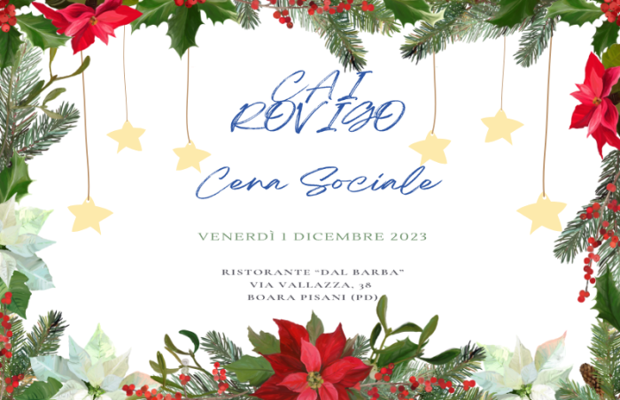 Cai Rovigo - Cena Sociale 2023