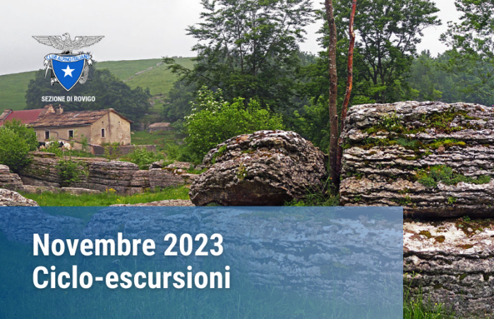 Uscite novembre 2023 CAI Rovigo