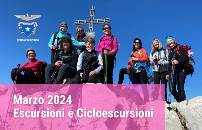 Immagine uscite Cai Rovigo - Marzo 2024